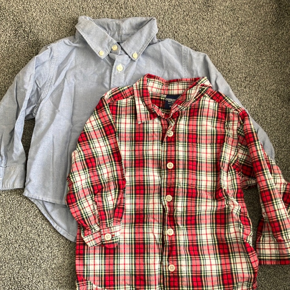 Toddler Button Down Shirts